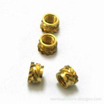 SMT Nuts, Made of Brass and Stainless Steel, Used for a Cellular Phone